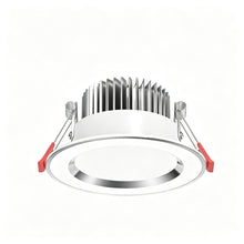 Silver White 5W Warm White [Luxury All Aluminum] (Cutout 6.5-8.5cm) | Recessed LED Ceiling Light | Halloween Mini Cozy Gift | All Aluminum Warm Light Small Downlight