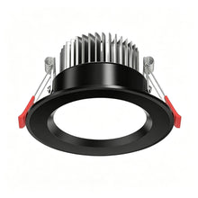 Matte Black 7W Warm White [Luxury All Aluminum] (Cutout 6.5-9cm) | Recessed LED Ceiling Light | Halloween Luxury Warm Matte Gift | All Aluminum Warm Light Matte Downlight