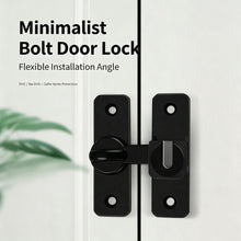 Gold 90°/180° Universal Door Latch Bolt with Screws | Halloween Premium Decor Gift | Golden Finish Door Lock Buckle Decorative Security Door Clasp