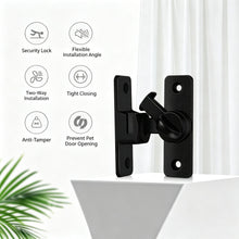 Gold 90°/180° Universal Door Latch Bolt with Screws | Halloween Premium Decor Gift | Golden Finish Door Lock Buckle Decorative Security Door Clasp