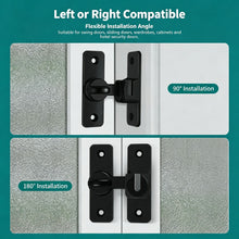 Gold 90°/180° Universal Door Latch Bolt with Screws | Halloween Premium Decor Gift | Golden Finish Door Lock Buckle Decorative Security Door Clasp