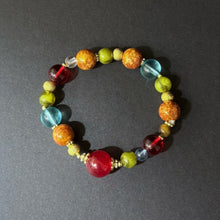 Bracelet 2450 Vintage Dopamine Style | Halloween Chunky Retro Gift | Bold Thick Vintage Bracelet Statement Streetwear Jewelry