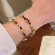 Bracelet 3534 Vintage Dopamine Style | Halloween Dark Edgy Gift | Deep Tone Vintage Bracelet Cool Personality Versatile Jewelry