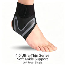 Premium Left Foot Ankle Brace Single Piece Size M (AU 4-7) | Halloween Left Foot Daily Gift | Single Left Ankle Strap for Basketball Football Exercise