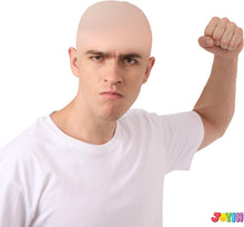 Halloween Bald Wig Latex Bald Wig For Men Women Halloween Costumes, Bald Wig Hat For Adults Costume Halloween Makeup Costume Accessories