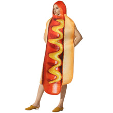 Halloween party costume hot dog cosplay costume stage performance_tfrf
