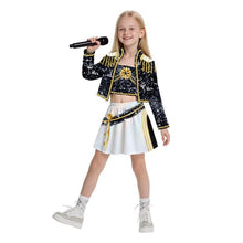 2025 Demon Hunter K-Pop Costume | Halloween Outfit Women Kids Cosplay No. 7 3-piece set_tfrf No. 7 3-piece set 130cm