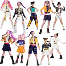 2025 Demon Hunter K-Pop Costume | Halloween Costume for Girls Cosplay 140cm_yux 140cm