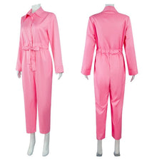 Barbie Jumpsuit Costume Light Pink, Size S for Halloween Cosplay