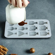 2 Pack Halloween Potion Bottle Silicone Molds, 17 x 9.1 cm