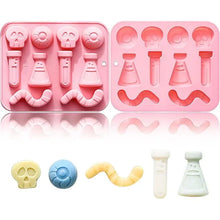 Halloween Skull and Potion Silicone Mold