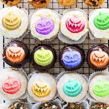 6 Cavity Halloween Pumpkin Silicone Mold 6X