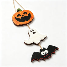 Halloween Pumpkin Ghost Bat Hanging Ornament Set 18.5inch
