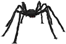 150cm Giant Hairy Scary Spider, Large Halloween Party Decoration Prop for Carnival Holiday