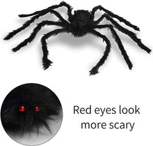 150cm Giant Hairy Scary Spider, Large Halloween Party Decoration Prop for Carnival Holiday