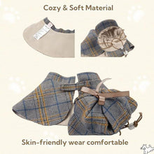 Dog Costume Cute Detective Pet Clothes Set Halloween Cosplay Party Outfit Winter Fashion Cape Cloak Hat For Small Medium & Cat Kitten Grey