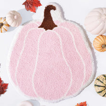 Bathroom Rugs Halloween Pink Rug Cute Pumpkin Bath Mat for Living Room, Bedroom Small Fluffy Washable Rug Non Slip Bath Mats Thanksgiving Door Mat Autumn