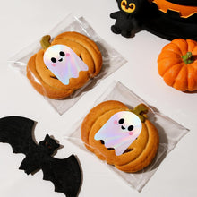 600Pcs Halloween Ghost Stickers - Cute Halloween Stickers Holographic Happy Halloweens Party Favor Sticker Self Adhesive Ghost Face Label Sticker for Envelope Seal Card Halloweens Decor