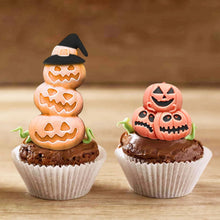 Pumpkin Silicone Mold Halloween Chocolate Candy Molds, Pumpkin Shaped Baking Mold for Halloween Thanksgiving Fall Gummy Jelly Ice Cube Cookies Cake Cupcakes Decorations Soap Candle Making