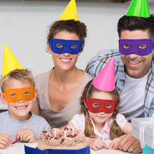 4pcs Turtle Eye Masks, Funny Halloween Masquerade Costume Eye Mask for Kids Adults Turtles Party Decorations for Birthday Cosplay Dress up Supplies