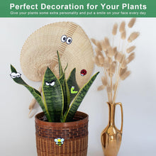 Cute Plant Magnets - Funny Cartoon Eyes, Unique Lover Gifts, Lightweight & Safe Halloween and Christmas Decoration, Indoor Accessories for Office - Give Your Plants Personality