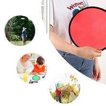 24pcs Collapsible Frisbee Fan Set Beach Frisbee Party Idea Gift Halloween Christmas New Years, 8 Colors