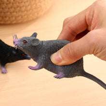 Realistic Fake Mouse Prop, Spooky Rat, Rubber Rat with Long Tail, Halloween and Prank Decoration