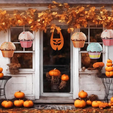 6 Pieces 12 Inches Large Candyland Cupcake Party Decoration Halloween Donut Lanterns Ice Cream Decor Dessert Candy Sweet for Wedding Baby Shower Birthday Supply -