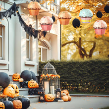 6 Pieces 12 Inches Large Candyland Cupcake Party Decoration Halloween Donut Lanterns Ice Cream Decor Dessert Candy Sweet for Wedding Baby Shower Birthday Supply -