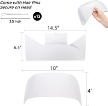 18 Pcs Nurse Hat Set, 6 Sturdy Caps with 12 Pins for Halloween, White Headband Costume Suitable Women, School, Party, Cosplay Supplies