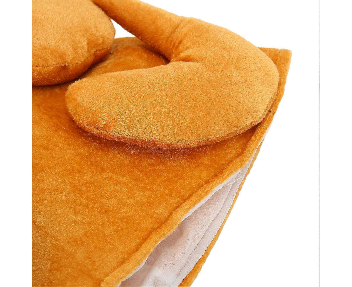 2PCS Roasted Turkey Hat Exquisite Thanksgiving Plush Turkey Hat for Halloween Costume Dress Up Party