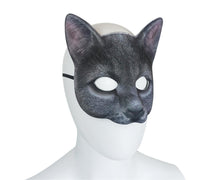 Cat Mask Animal Half Face Mask Costume Masquerade Party Decor Halloween Novelty Costume Party