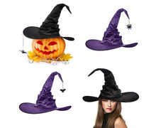 Halloween Party Felt Witch Hats Party Wide Brim Pointed Hat Accessory