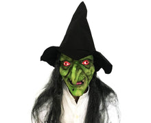 Halloween Witch Cosplay Headgear Cosplay Creepy Scary Masquerade Witch Masks for Home Party Decoration
