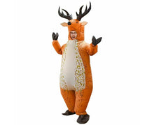 Inflatable Moose Air Inflatable Costume Party Halloween Christmas Cosplay Suit Adult Size(Suitable for Height 150-190 cm)