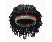 Rasta Wig Beanie Caps For Men Handmade Crochet Winter Warm Hat Gorros Halloween Holiday Birthday Gifts Funny Party Balaclava