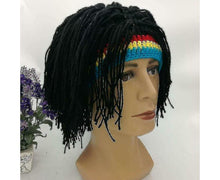 Rasta Wig Beanie Caps For Men Handmade Crochet Winter Warm Hat Gorros Halloween Holiday Birthday Gifts Funny Party Balaclava