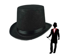 Unisex Halloween Headgear Spooky Skull Artificial Simulation Terror Headwear Prop Long - Black Hat