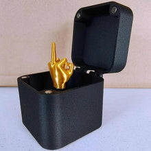 Middle Finger Surprise Gift Box, Funny Pop Up Surprise Gift Box, Christmas Halloween Novelty Fun Prank Gift for Office Desk Decor Home Dcor - JA