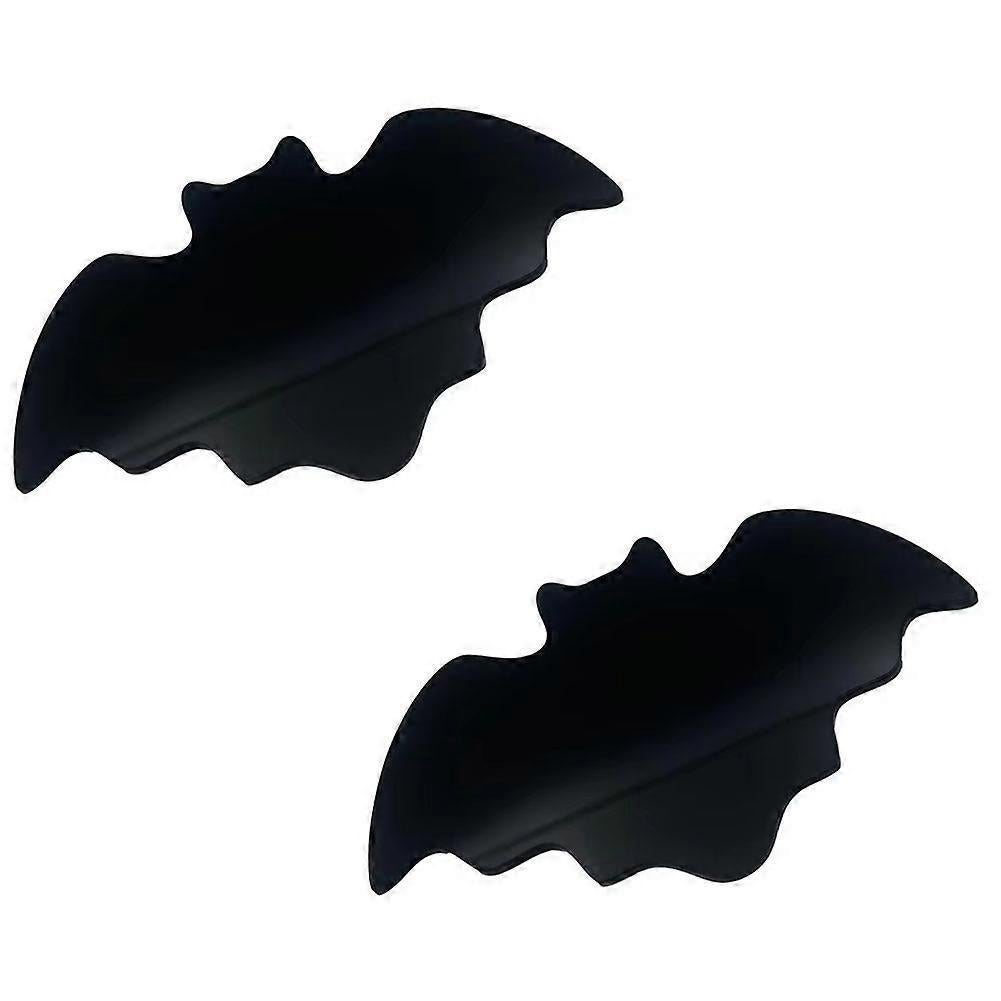 Halloween Bat Shaped Drink Coasters Non-Slip Tableware Mats