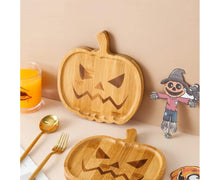 Halloween Pumpkin Storage Plate Home Decor