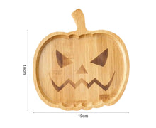 Halloween Pumpkin Storage Plate Home Decor