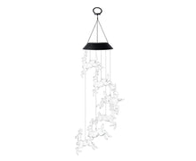 Solar Halloween Wind Chime Light - Elk