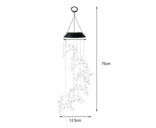Solar Halloween Wind Chime Light - Elk