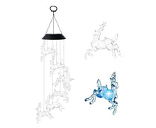 Solar Halloween Wind Chime Light - Elk
