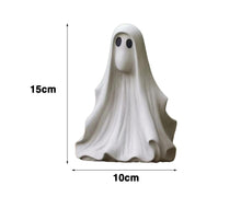 Spooky Ghost Garden Sculpture Halloween Ornament - D