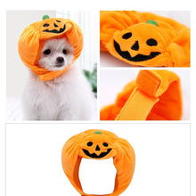Shine Pumpkin Pet Hat for Dogs Cats Halloween The hat! Orange Pumpkin L large (applicable to pets in 10.00 kg-25.00 kg)