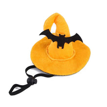 Halloween Dog Cat Hat Scarf Set Beautiful Pet Wool Felt Bat hat All yards