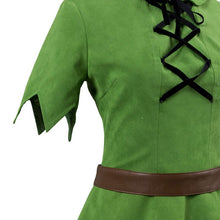 Peter Pan Cosplay Costume Boys Girls Halloween Party M Size: M; Height (cm): 160-165; Weight (kg): 50-55; Bust (cm): 86-90; Waist (cm): 70-74; Shoulder width (cm): 38; Length (cm): 60