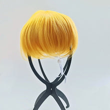 Fujia Pet Wig Dog Cat Halloween Party Pet wig wave head Golden